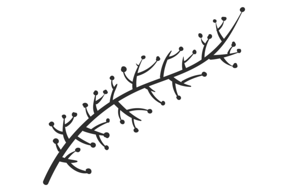Botany Branch: A Graphic Design Asset for Nature-Inspired Projects