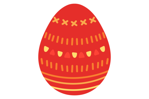 Decorative Egg Design: Easter Graphics & Illustrations