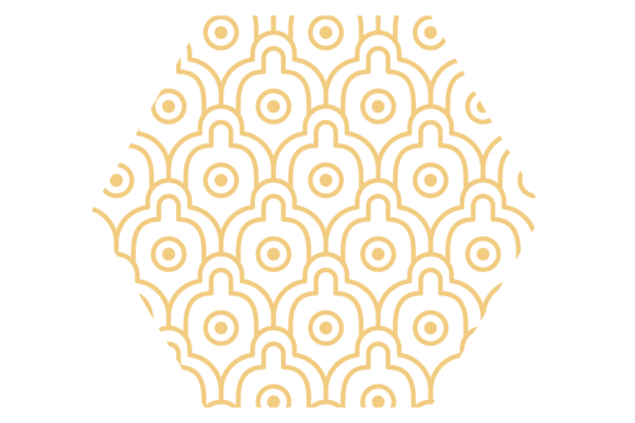 Decorative Golden Line Ornament: Graphics & Illustrations