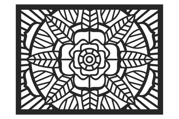 Decorative Laser Panel Graphics for Modern Branding