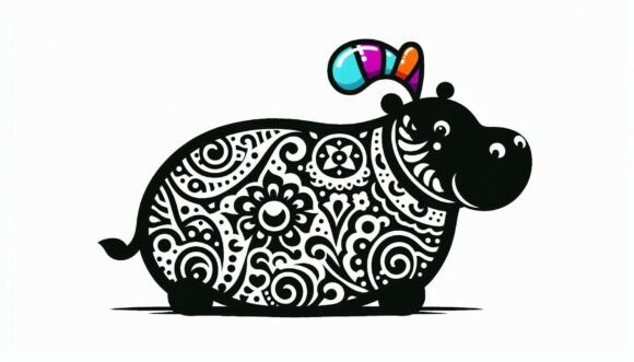 Decorative Silhouette Illustrations & Graphics