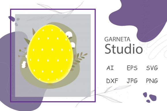 Easter Egg Beautiful Sunday Decorative Graphics