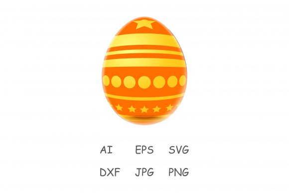 Easter Egg Vector Decorative Graphics