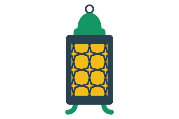 Eastern Lamp Graphics & Illustrations