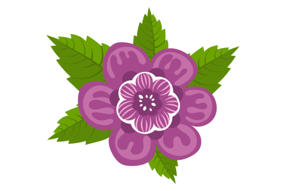 Flower Icon Graphics: Decorative Floral Illustrations