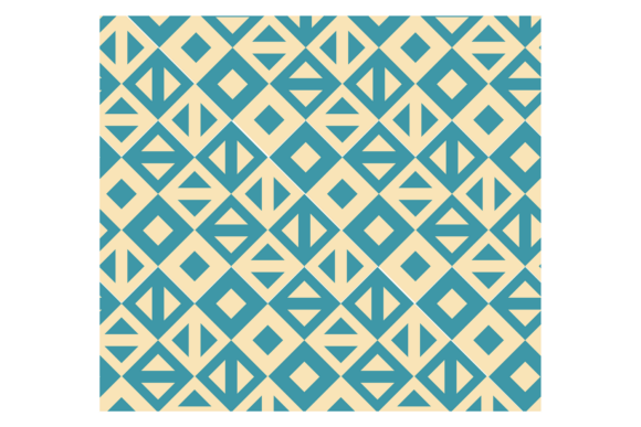 Geometric Blue Pattern Graphics for Modern Branding