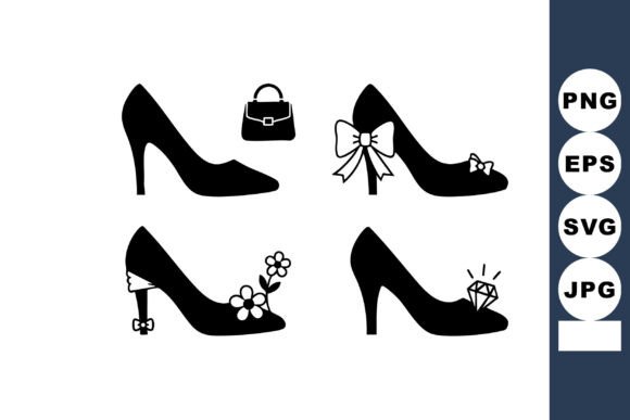 High Heel Shoes Graphics & Illustrations
