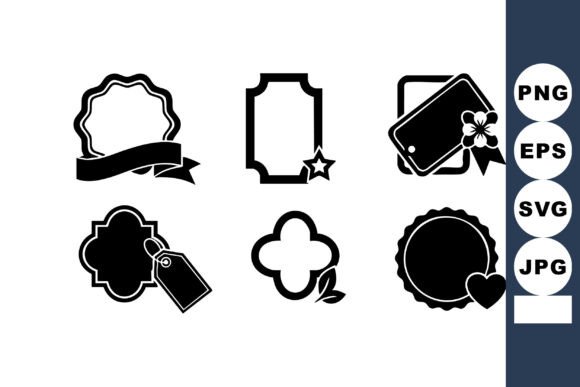 Vintage Label V Graphics & Illustrations